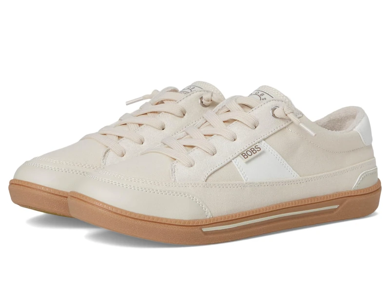 Skechers Women's Bobs B Cute 2.0-Low Stride Sneaker, Cream White, 6 UK
