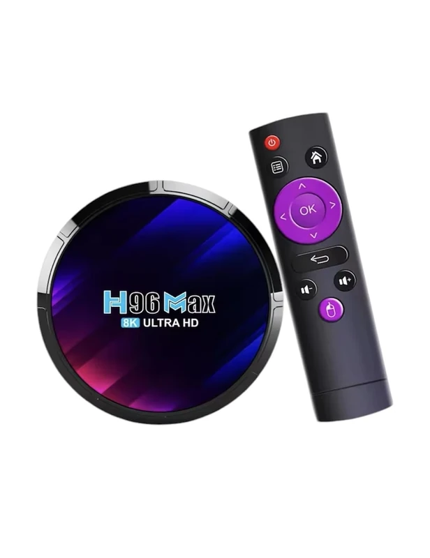 H96 MAX RK3528 Android 13 Smart TV Box | 4GB + 64GB/32GB | 5G WiFi6 | 4K/8K Ultra HD (4GB+64GB)