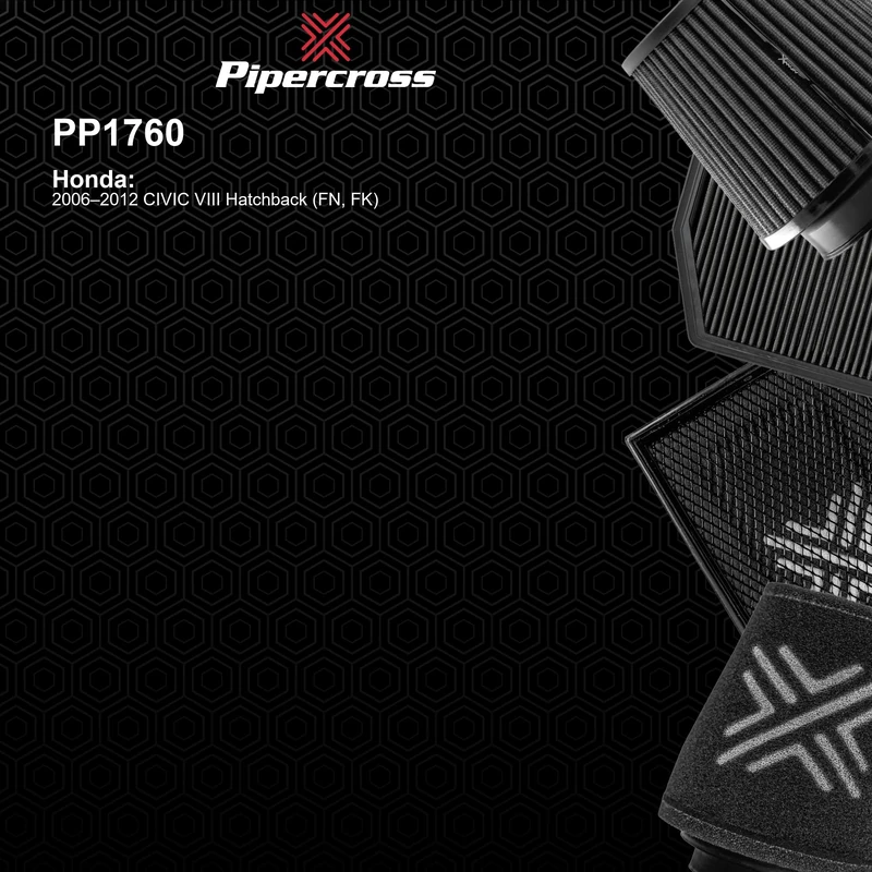 Pipercross Performance Panel Filter for HONDA, PP1760