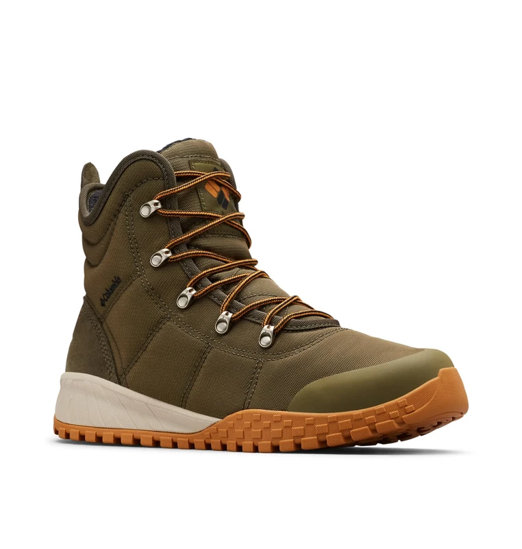Columbia Men's Fairbanks Omni-Heat, Snow Boots, Nori/Canyon Gold, 9 Regular