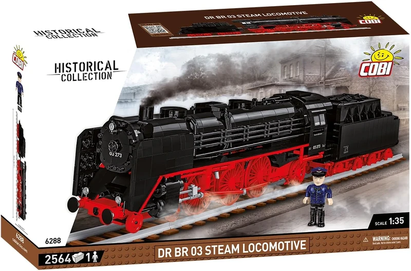 COBI DR BR O3 STEAM LOCOMOTIVE