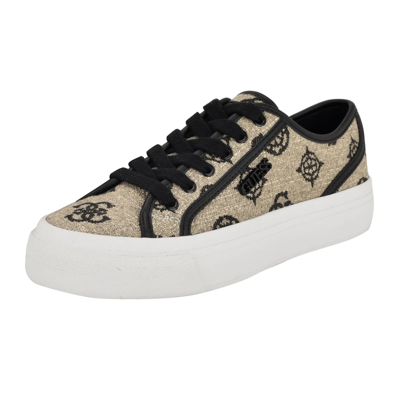 GUESS Womens Jelexa, Light Natural/Black Logo 111, 6 UK