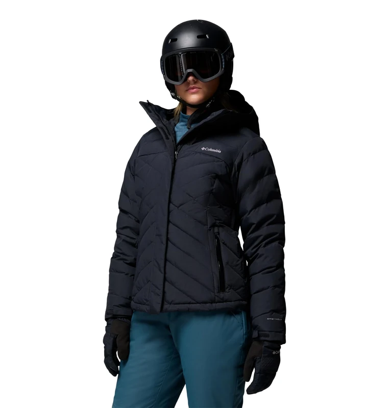Columbia Women's Lay D Down 5 Jacket, Ski Jacket, Black, X-Small