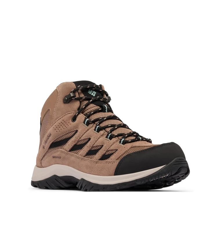 Columbia Crestwood Mid Waterproof Shoes, Built For Adventure, Lightweight Cushioning, Non-Slip Grip, Breathable Comfort - Men's - Image 1