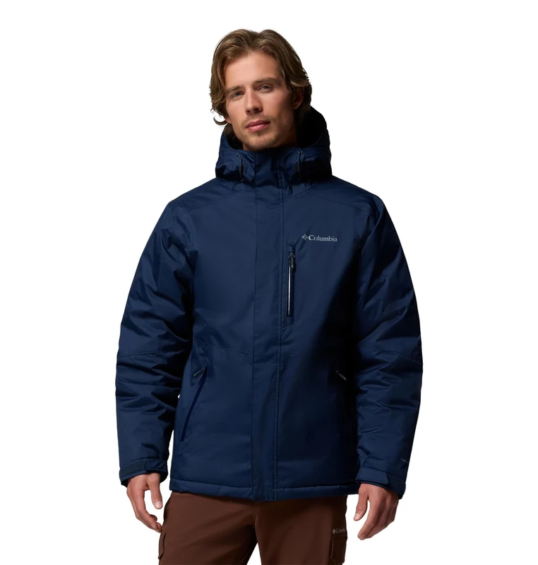Columbia Men's Oak Harbor 2 Insulated Jacket, Winter Jacket, Collegiate Navy, Small
