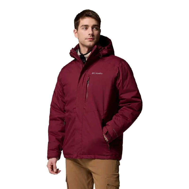 Columbia Men's Oak Harbor 2 Insulated Jacket, Winter Jacket, Rich Wine, S