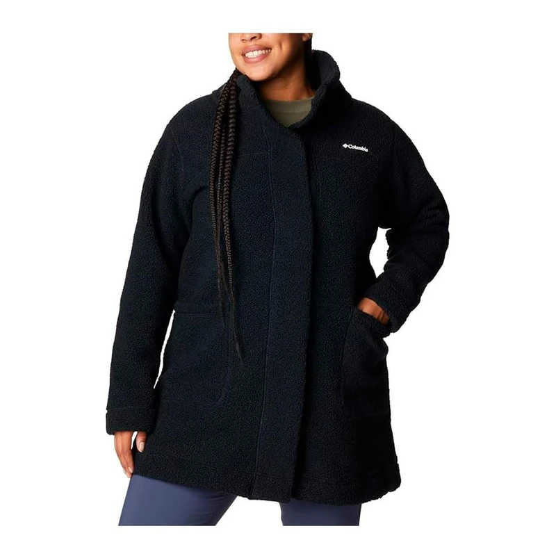 Columbia Women's Panorama Long Jacket, Winter Jacket, Rich Wine, XS
