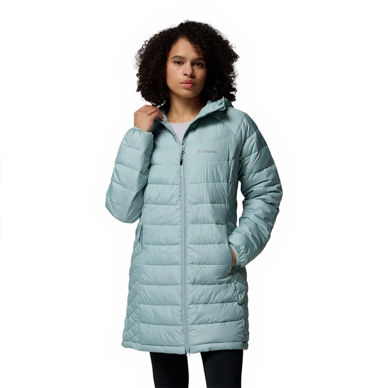 Columbia Women's Powder Lite 2 Mid Jacket, Puffer Jacket, Crushed Blue, S