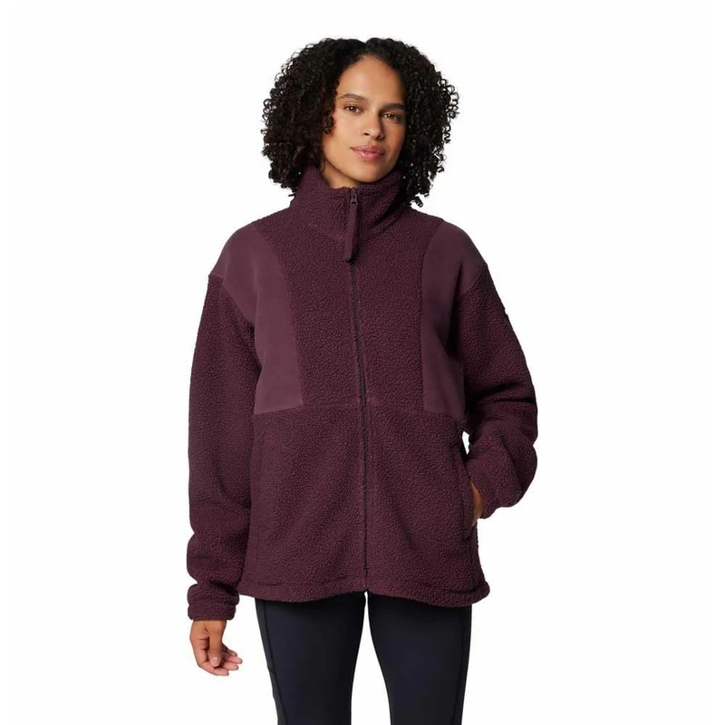 Columbia Women's Panorama Full Zip 2, Full Zip Fleece Jacket, Rich Wine, XS
