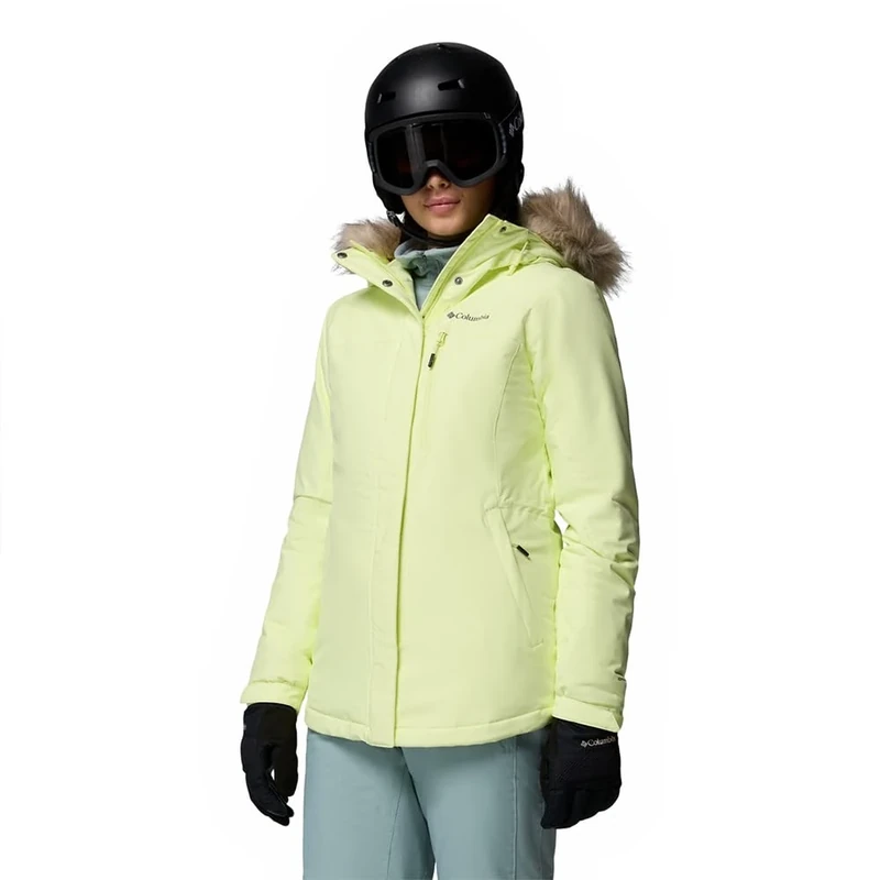 Columbia Women's Ava Alpine 2 Insulated Jacket, Ski Jacket, Citron Haze, L