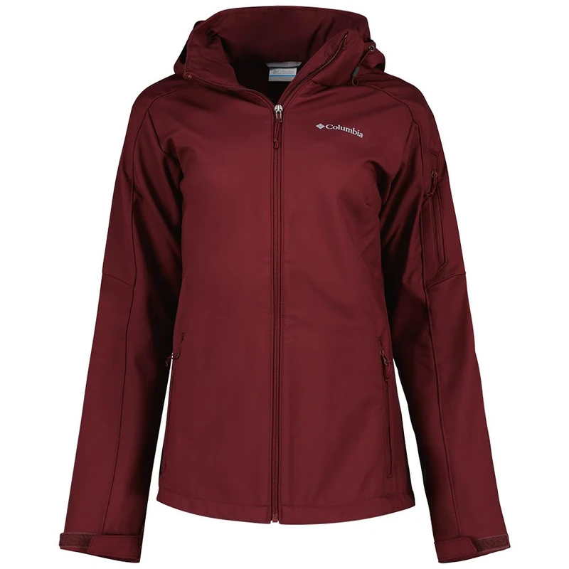 Columbia Women's Cascade Ridge 2 Jacket, Softshell Jacket, Rich Wine, M