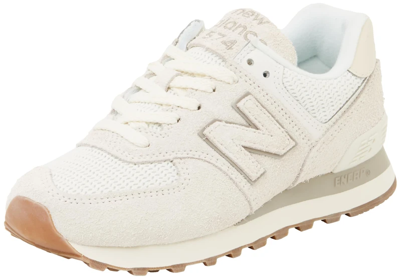 New Balance WL574BEM 574 Women SEA Salt Off White UK 7