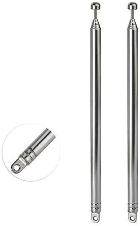 FM DAB Antenna for Stereo Receiver, 4 Type Adapters for Home Stereo Receiver Bose Wave Radio Sony Yamaha, 75 Ohm FM Stereo Antenna