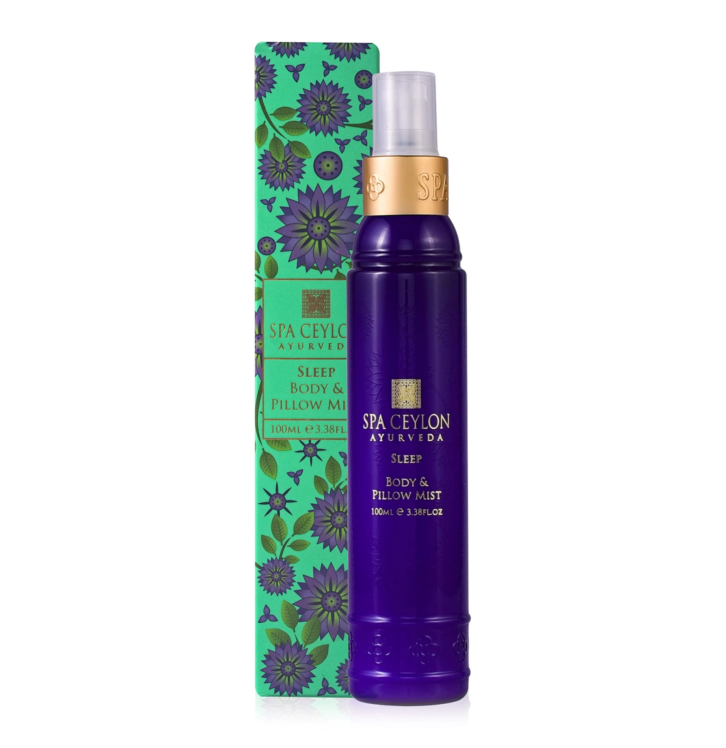 SPA CEYLON SLEEP Body & Pillow Mist | Non-Oily Natural Mist | Reduces Stress | Luxuriously Fragrant | Suitable for all skin types