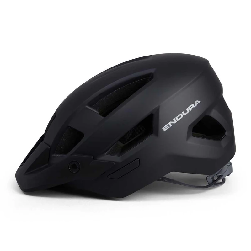 Endura Hummvee Helmet | Cycling Protection | Adjustable Fit Helmet, Black, L-XL