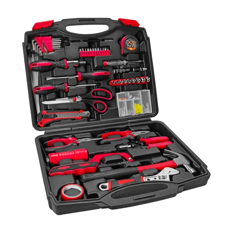 Well Home 169 Piece Tool Kit with Black Case - Image 1