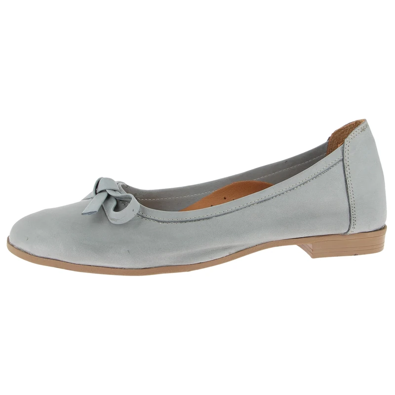Andrea Conti Women's Ballet Flats, lightgrey, 8.5 UK