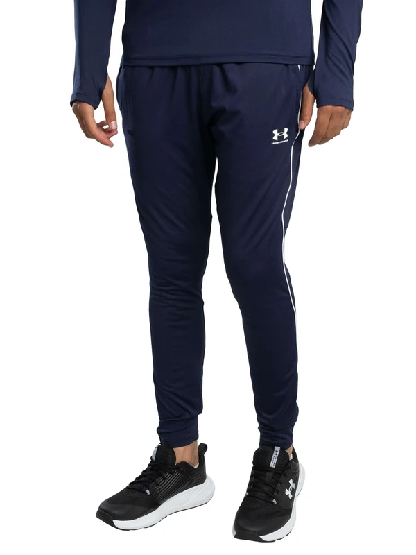 Under Armour Men's Challenger Training Pant, Stretchy and Lightweight Men's Tracksuit Bottoms. Comfortable Joggers for Training and Athletics,Midnight Navy / / White,XL