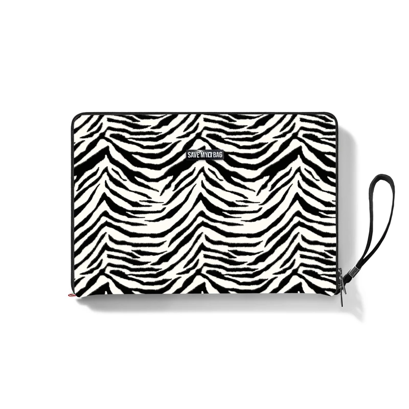 SAVE MY BAG Women's T-Urban Laptop Printed Bag, Zebra, Talla UNICA - Image 1