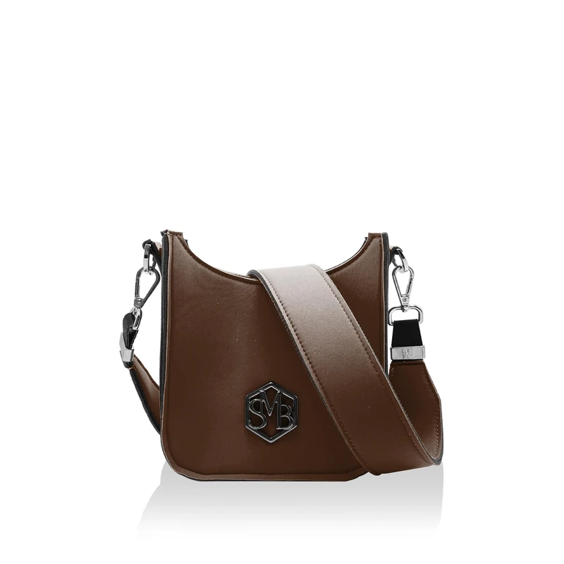 SAVE MY BAG Women's Sophia Mini Bag, Coffee, Talla UNICA