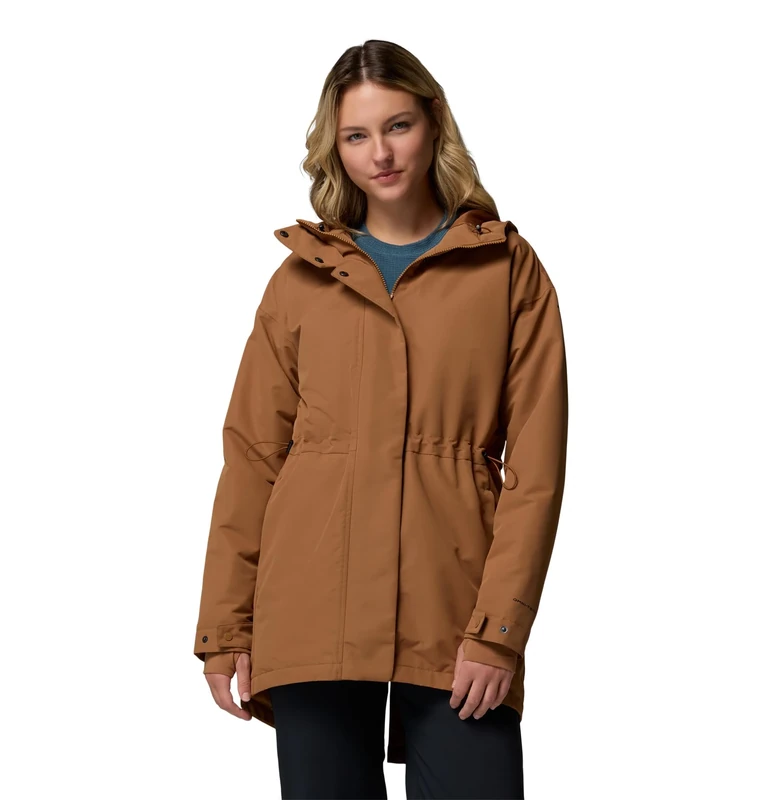 Columbia Women's Venture Days Insulated Jacket, Winter Jacket, Camel Brown, X-Large