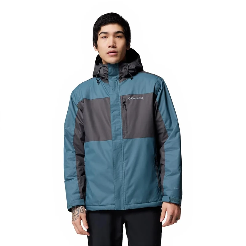 Columbia Men's Tipton Peak 3 Insulated Jacket, Winter Jacket, Everblue, Shark, XL