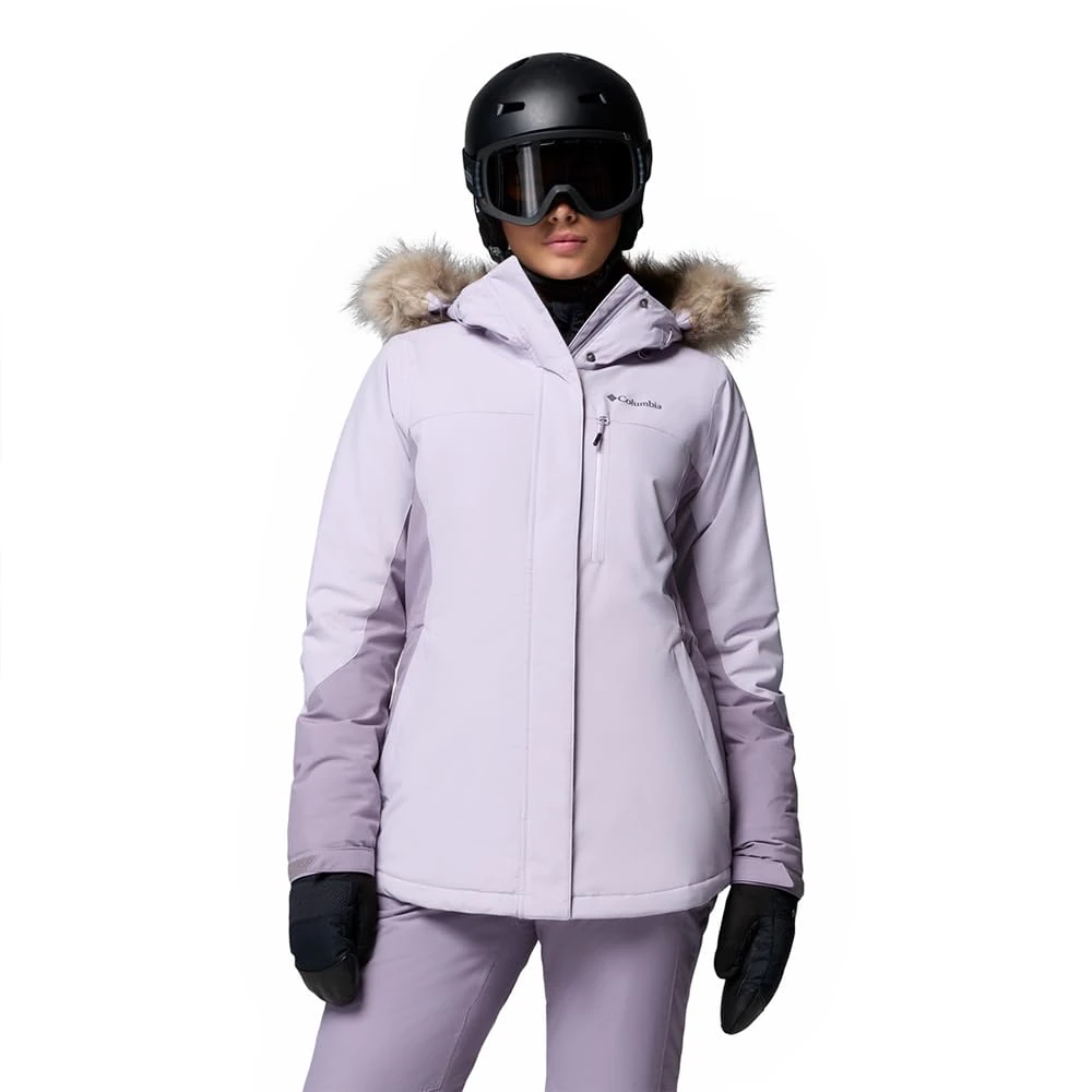 Columbia Women's Ava Alpine 2 Insulated Jacket, Ski Jacket, Lavender Pearl, Shale Purple, XL