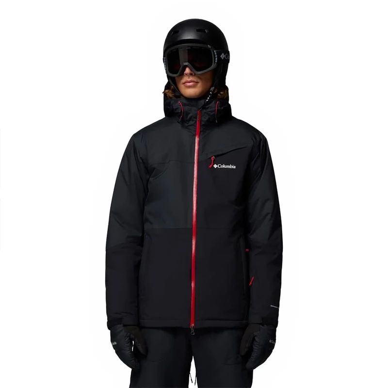 Columbia Men's Iceberg Point 2 Jacket, Ski Jacket, Black, XL