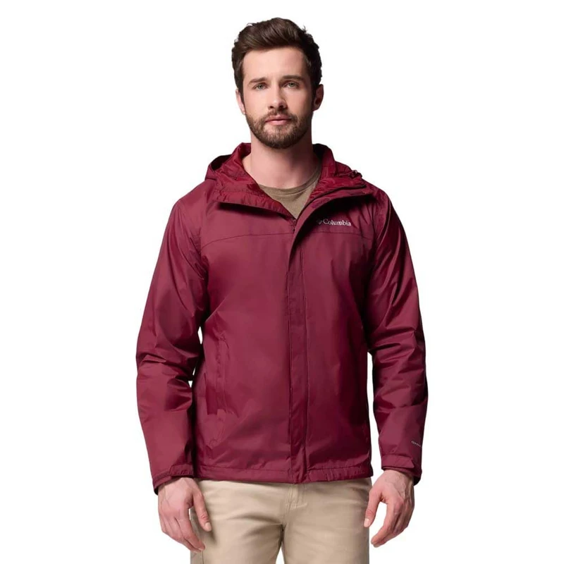 Columbia Men's Watertight 2 Jacket, Waterproof Rain Jacket, Rich Wine, XXL