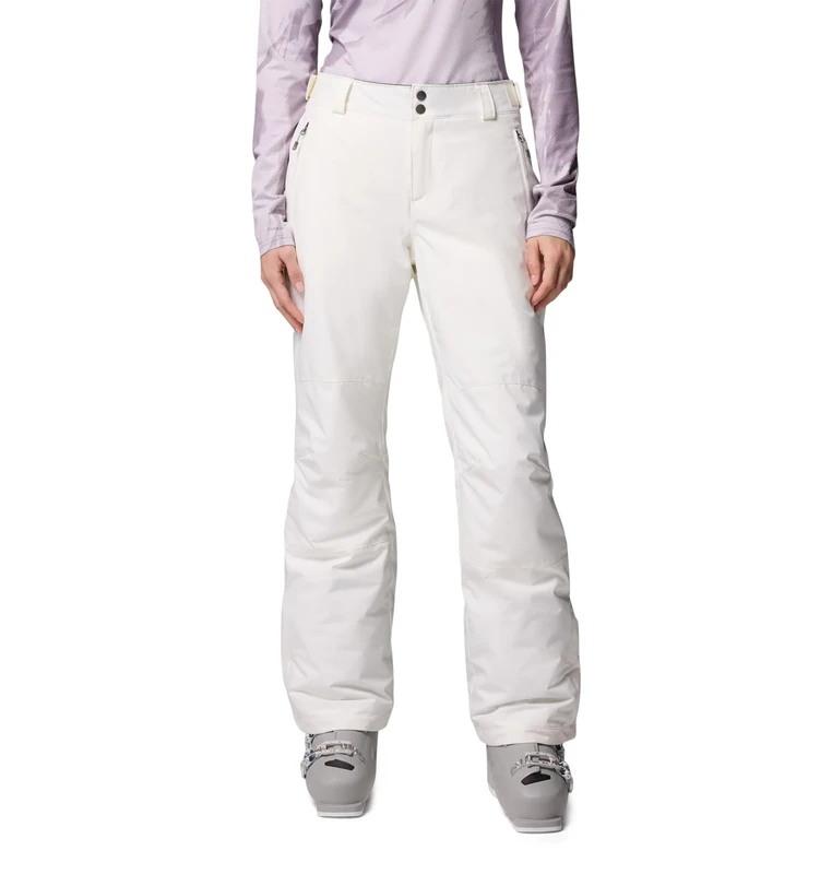 Columbia Women's Shafer Canyon 2 Insulated Pant, Ski Trousers, Sea Salt, X-Large Regular