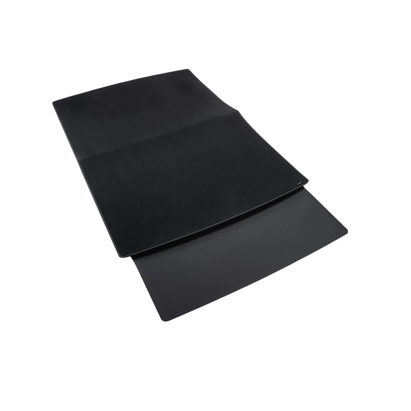 Volkswagen Trunk Mat Double-Sided Velor, 147.5 x 100.2 cm, Satin Black, for VW Golf 8 (5H) from 2020, Top Position