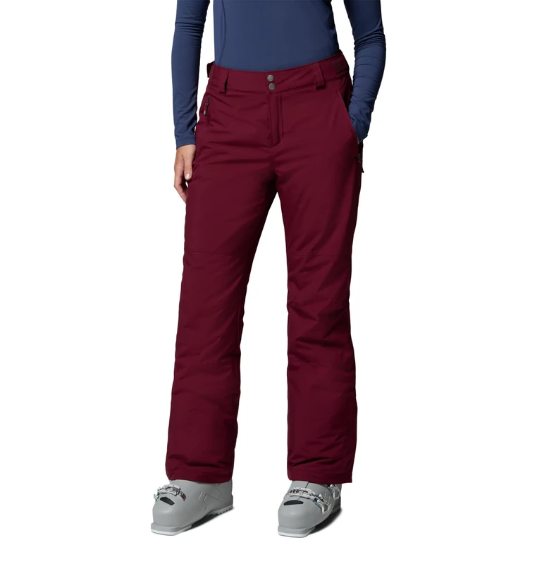 Columbia Women's Shafer Canyon 2 Insulated Pant, Ski Trousers, Rich Wine, X-Large Regular