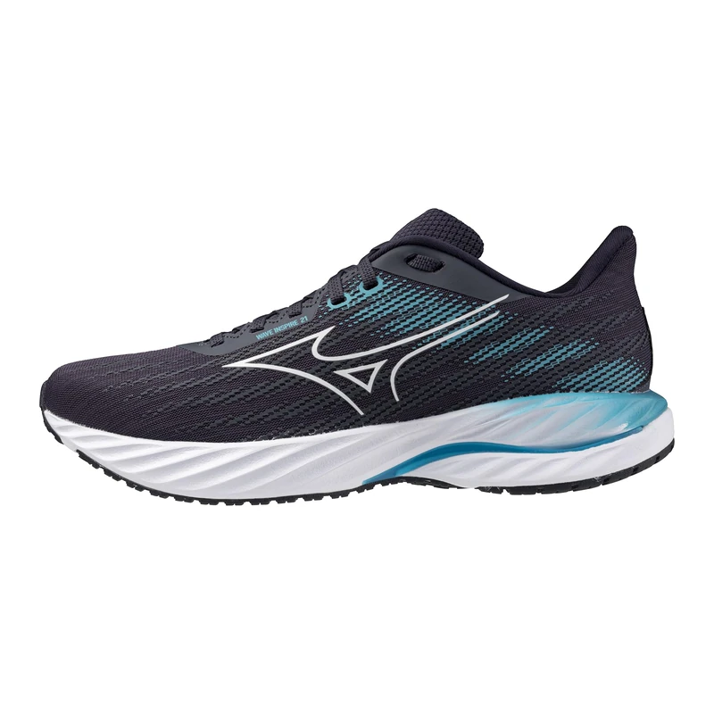 Mizuno Men's Wave Inspire 21 Running Shoe, Odyssey Grey-White, 7 UK