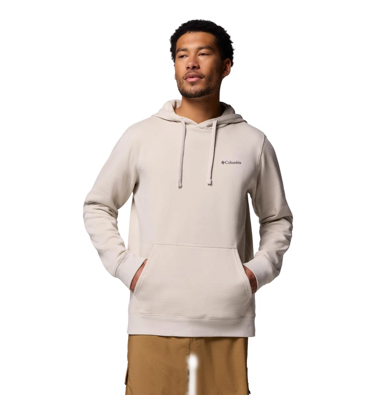 Columbia Men's Trek Graphic Hoodie, Hoodie, Dark Stone/Meadowland, Large