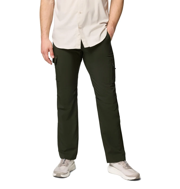 Columbia Men's Silver Ridge Utility Pant, Hiking Trousers, Greenscape, 32 Waist x 32 Length