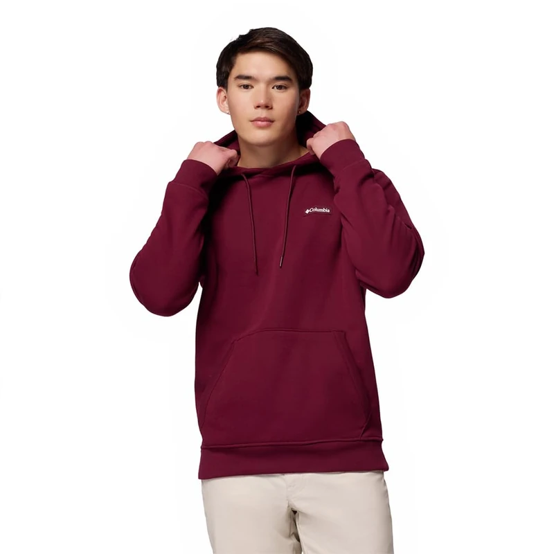 Columbia Men's Meridian Creek Hoodie, Hoodie, Rich Wine, XS