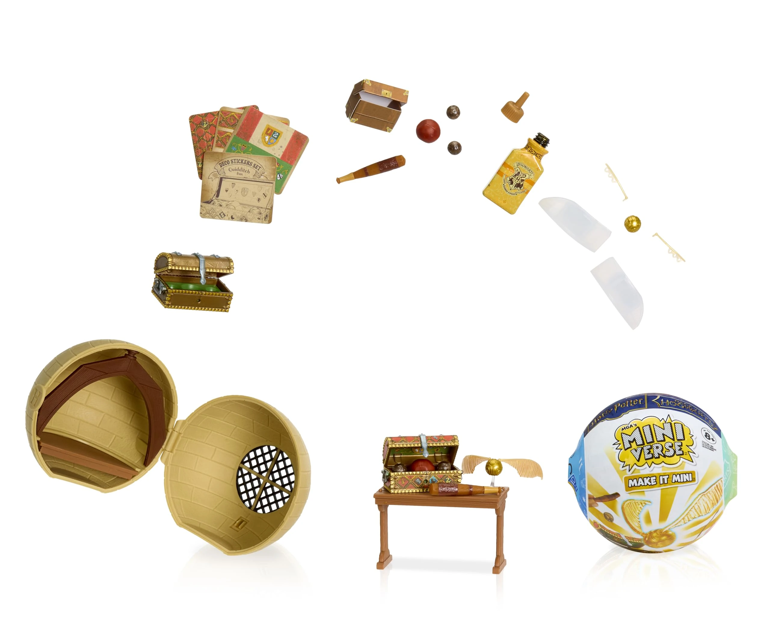 MGA's Miniverse Make It Mini Back to Hogwarts - Harry Potter Mini Collectibles, Mystery Blind Packaging, DIY, Resin Play, NOT EDIBLE - For Collectors, Ages 8+ Years