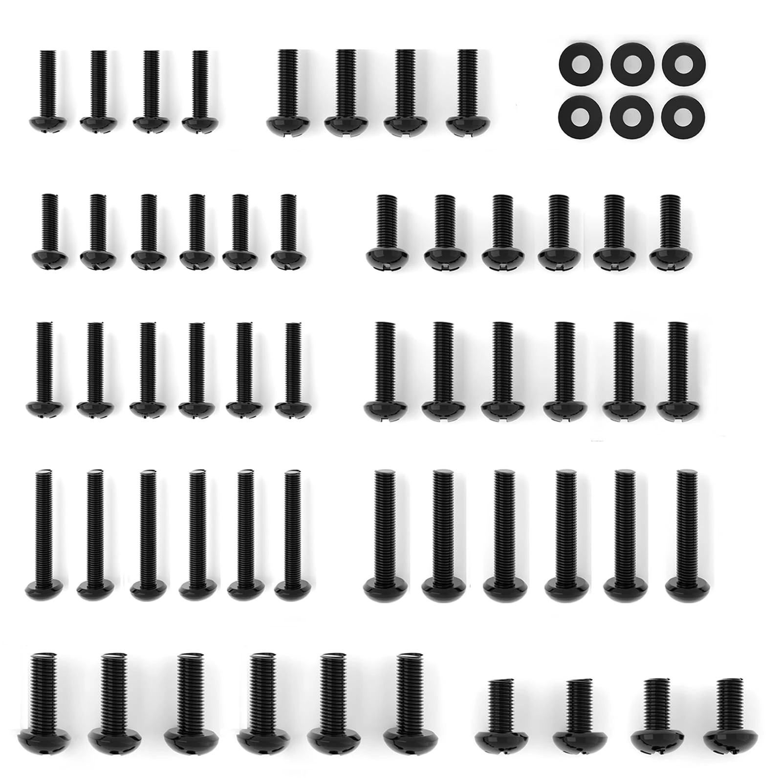 TV Bracket Screws for LG TV Stand Screws Includes M4, M5, M6 Screws, Washers for Most LG 27" 32" 43" 49" 50" 55" 60" 65" 70" 75" 86" TV Legs Screws TV Stand Mounting Hardware Kit for LG