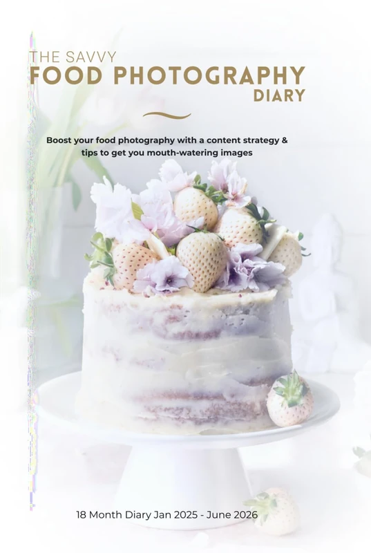 The Savvy Food Photography Diary Jan 2025 - June 2026: 18-Months of Key Food Dates & Events