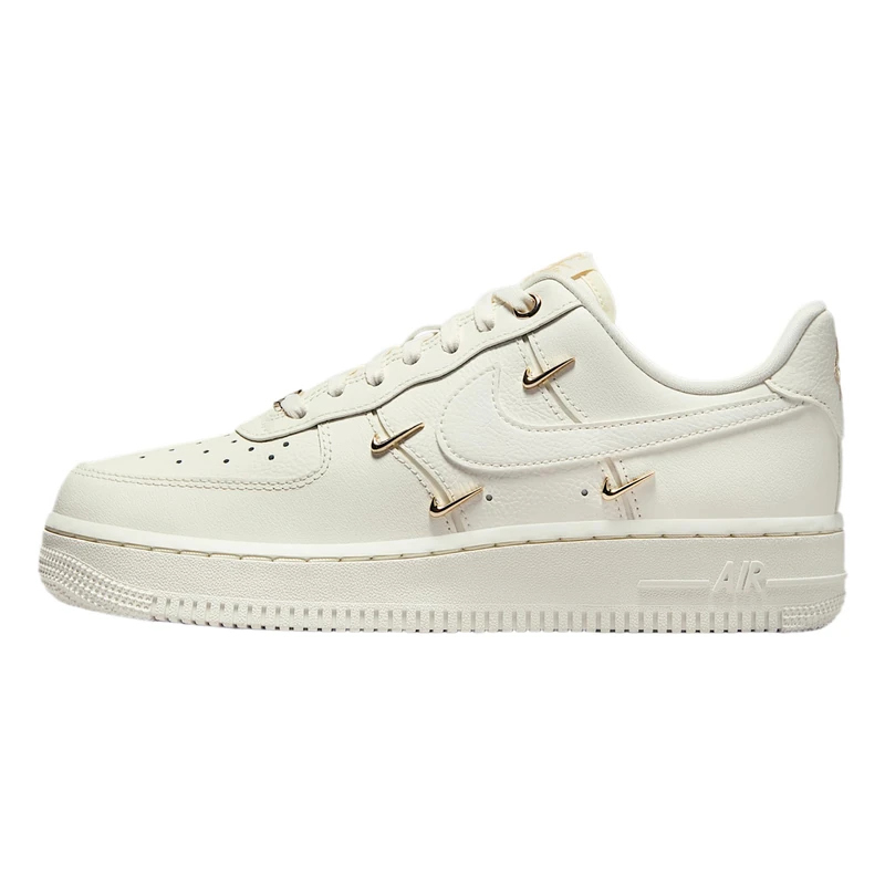 NIKE FV3654-111 Air Force 1 ’07 LX Women SAIL/SAIL-SAIL-Metallic Gold UK 8