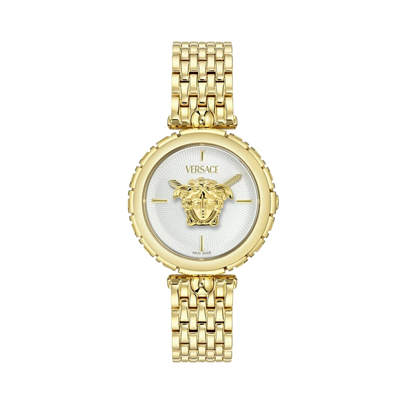 Versace Women's Analogue Swiss Quartz Watch with Stainless Steel Strap VE9D00524