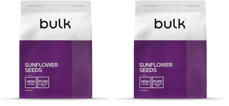 Bulk Sunflower Seeds, 500 g, Packaging May Vary (Pack of 2)