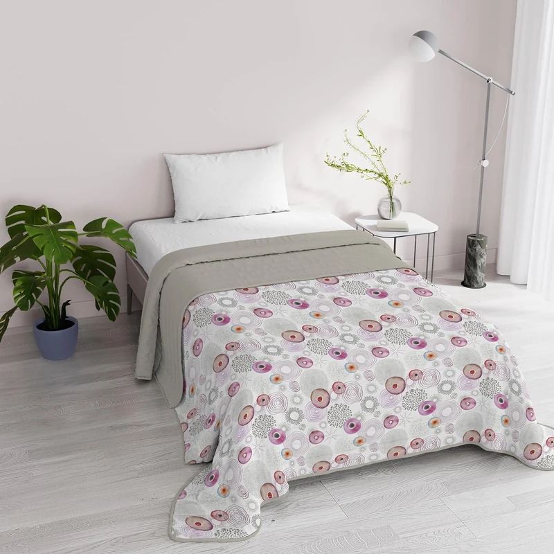 Italian Bed Linen Fantasy Microfibre Summer Quilt 1 and a Half Seater Morpheo