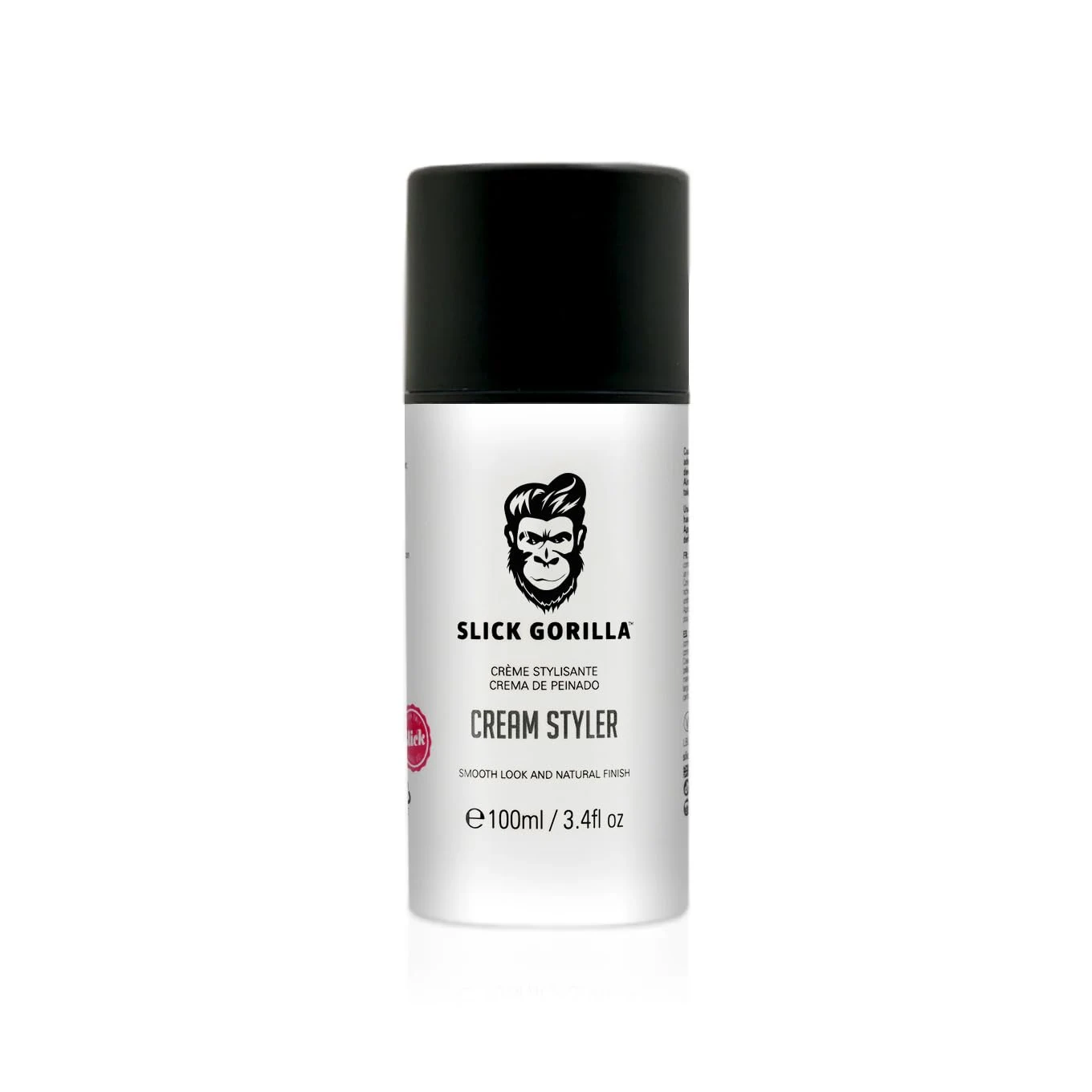 Slick Gorilla Hair Styling Cream 100ml | Light Flexible Hold | Smooth Frizz Control | Natural Matte Finish | Daily Grooming Cream for Men | Lightweight Non-Greasy Texture