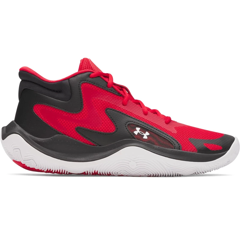 Under Armour Unisex Jet 25 Basketball Shoes - Red/Black/White