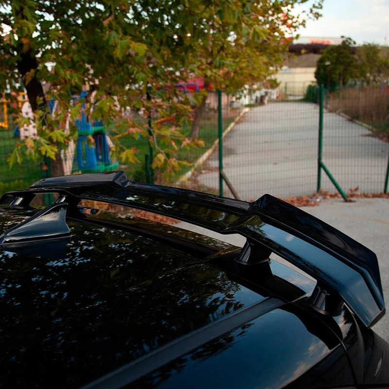 Oneway Roof Spoiler (Cap) compatible with Hyundai I20 N MK3 2020- - Gloss black - Image 1