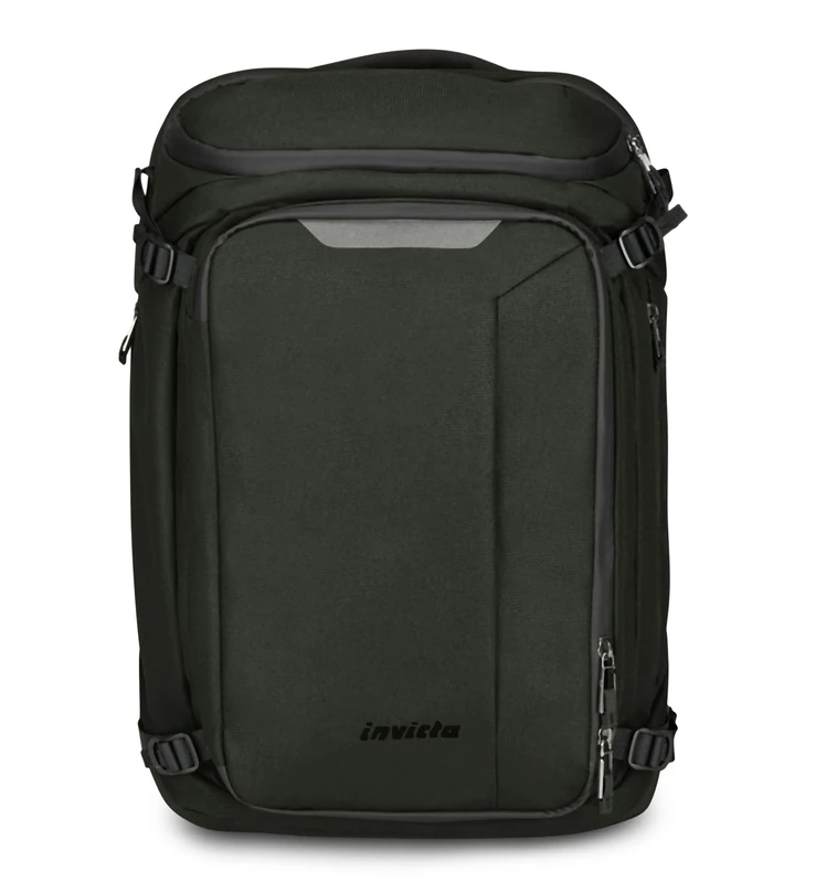 Invicta Campus M Backpack Campus M Unisex Adult, army green, Taglia unica, Business