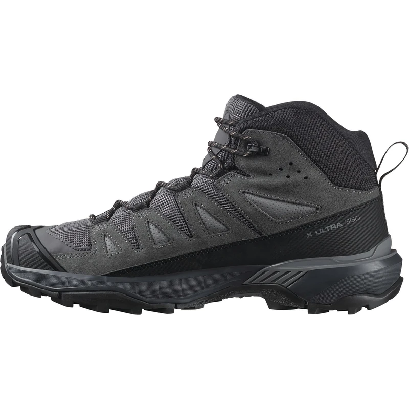 Salomon X Ultra 360 Leather Mid Gore Tex, Waterproof Men's Hiking Shoes, with Full Lateral Stability