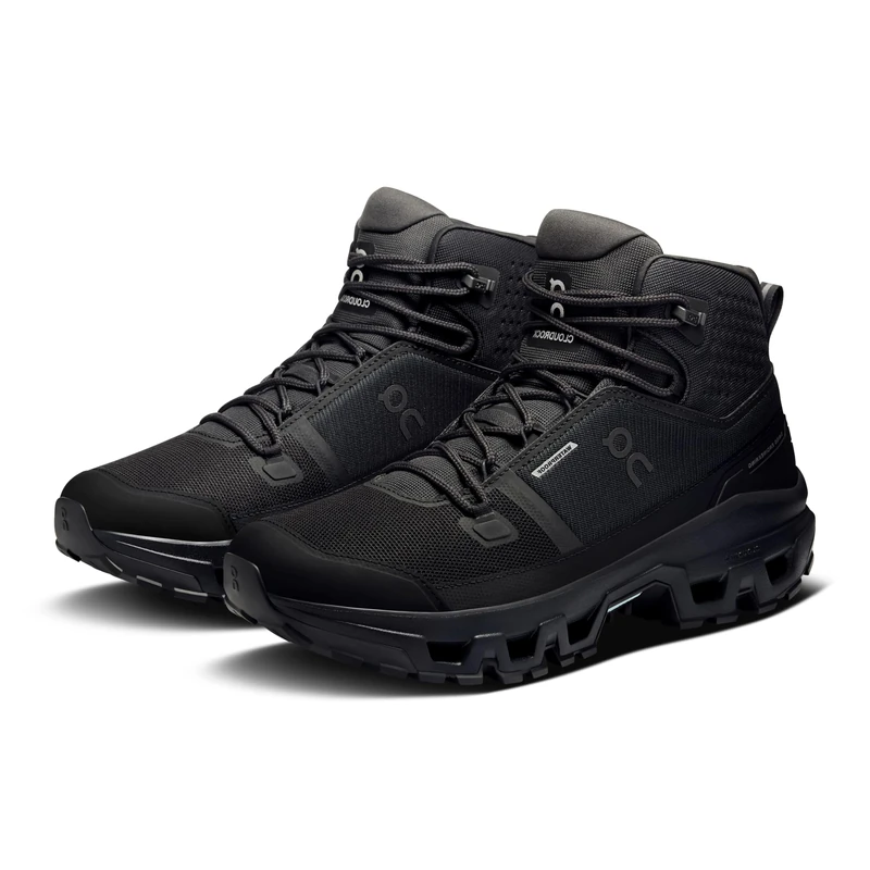 On Running CLOUDROCK MID WP Sneaker Black
