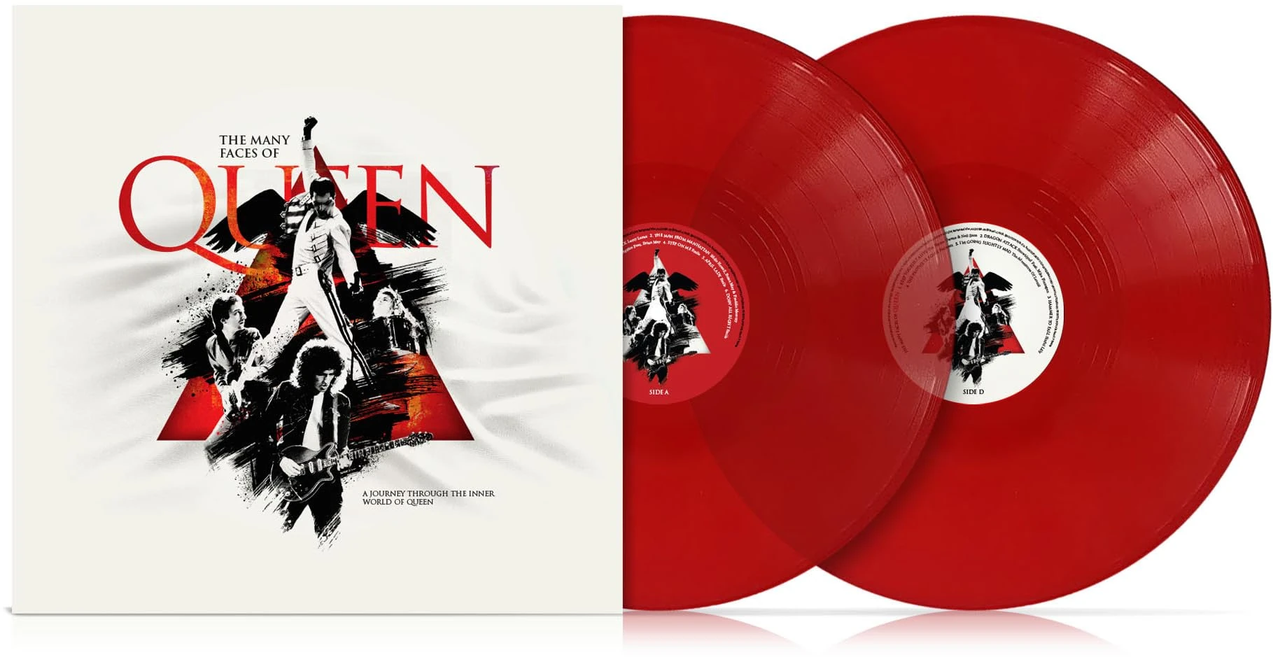 The Many Faces Of Queen (Transparent Red Vinyl) [VINYL]